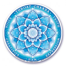 WINDOW STICKER THROAT CHAKRA